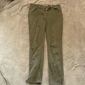 Olive Skinny Jeans